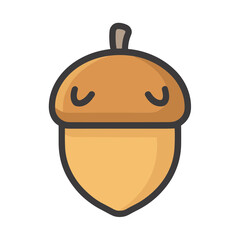 Cute Acorn Icon © nuju