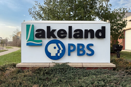 Lakeland PBS Studios Exterior Sign and Trademark Logo