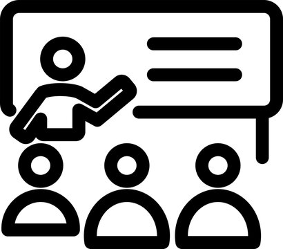 Verified quality check badge outline icon for business