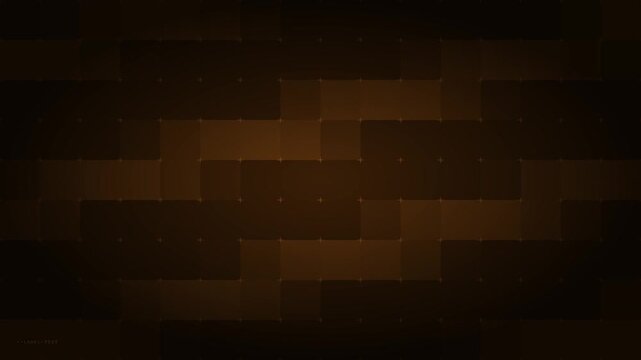 Abstract dark brown geometric pattern with subtle rectangular blocks creating a modern and sophisticated textured background for design projects and digital presentations