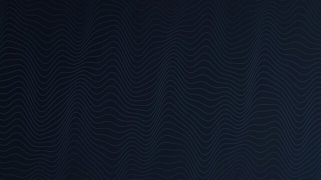 Abstract wave lines motion background loop video