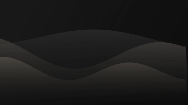 Abstract dark wave motion background loop