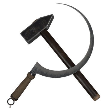 Hammer and Sickle Communist Symbol Historic Icon