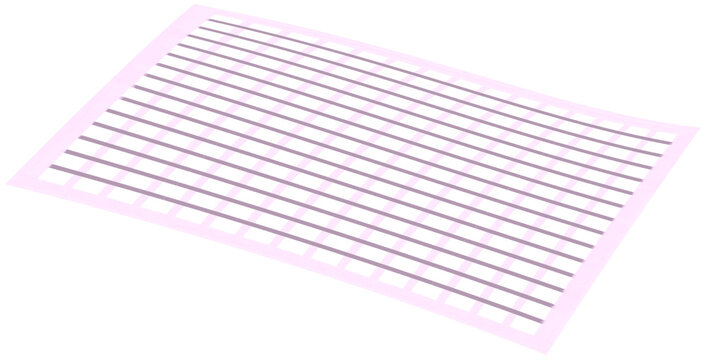 Checkered picnic mat vector illustration isolated on white background
