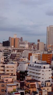 Tokyo the majestic capital of Japan downtown Tokyo, Japan