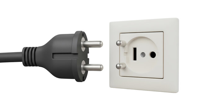 Concept of Incompatible Plug and Socket Showing Connection Error and Electricity Problem