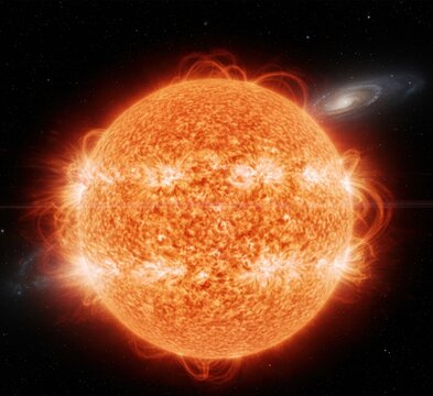 Sun concept astronomy and physics concept space exploration