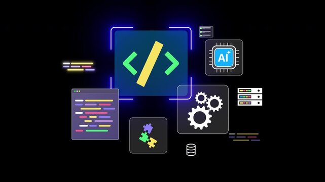 Low Code No Code Development for Enterprise Application Automation, Visual Programming, AI Software Integration, Digital Transformation, Workflow Management, and Business Technology Solutions