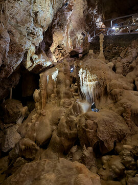 Natural Bridge Caverns in Texas
