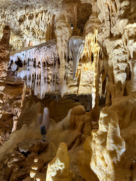 Natural Bridge Caverns in Texas