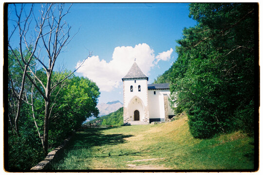 Monastery in the forest