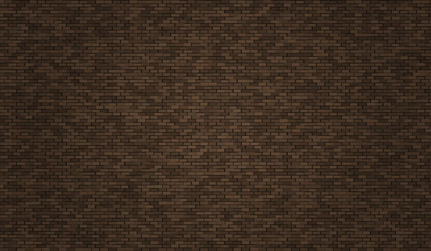 Classic warm brown brick wall texture offering a rustic architectural background suitable for digital rendering cozy interior layouts or web design.