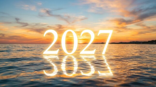 As the shimmering waves embrace the horizon we eagerly anticipate the arrival of the new year 2027 filled with hope joy and countless possibilities