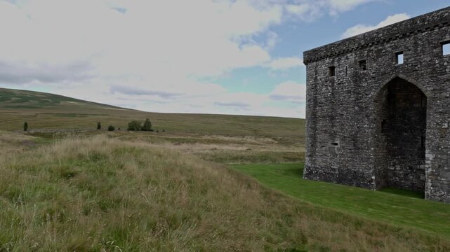Hermitage castle on the Scottish border