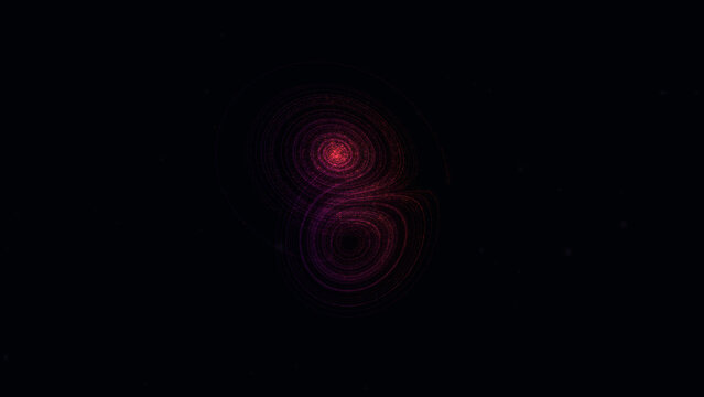 3D Lorenz attractor chaos theory visualization