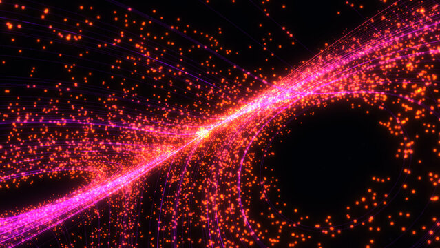 3D Lorenz attractor chaos theory visualization