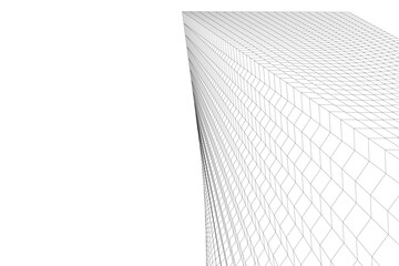 Obraz premium architecture building abstract vector illustration