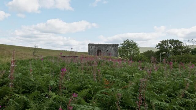 Hermitage castle on the Scottish border