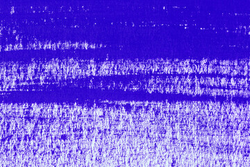 Abstract blue violet texture with distressed white bands, rough marks and grunge finish, ideal for artistic backgrounds and modern creative designs.