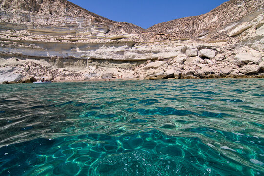 rocky coast of the sea