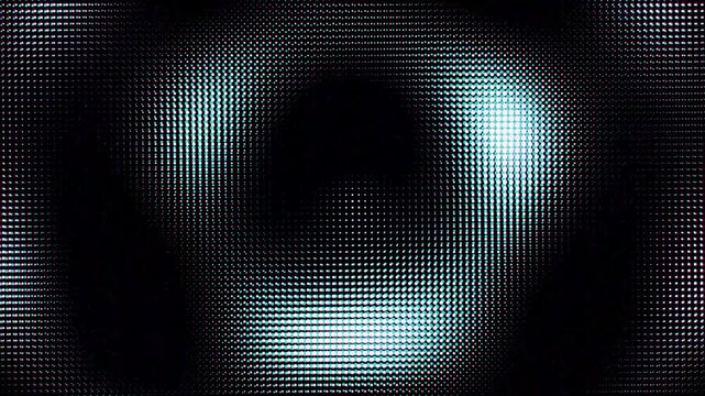 Abstract geometric pixel art pattern with bright central gradient effect