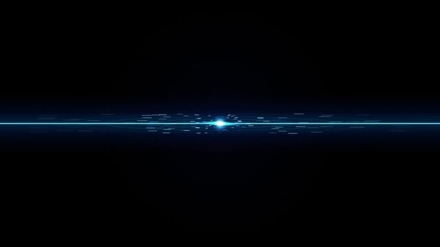 Futuristic blue light streak abstract background digital motion technology concept a i g e n e r a t e d isolated on white background p n g