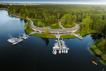 Tychy - Jezioro Paprocany - Zameczek Promnice © Radosław Dybała