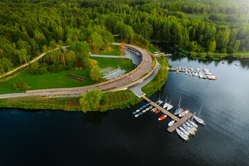 Tychy - Jezioro Paprocany - Zameczek Promnice © Radosław Dybała
