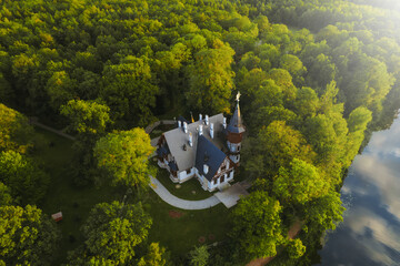 Tychy - Jezioro Paprocany - Zameczek Promnice  © Radosław Dybała