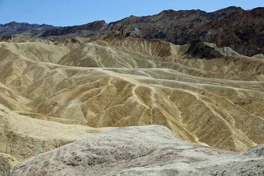 Zabriskie Point landscape - Death Valley National Park, California