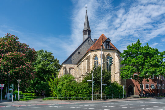 Historic Apostelkirche Gothic Church in Munster