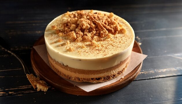 savor the luscious creamy serradura dessert artfully layered with crushed biscuits and sweetened condensed milk
