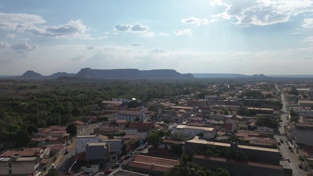 cidade de Corrente no Sul do estado do Piau&iacute;