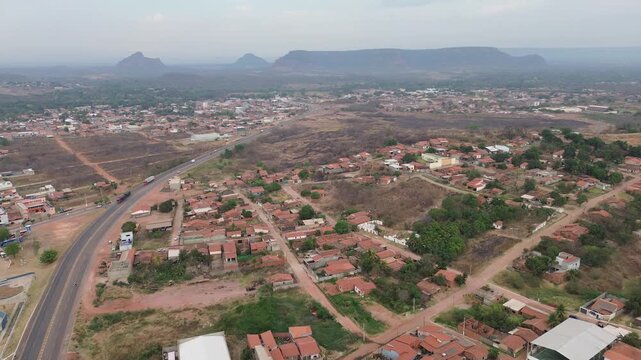 cidade de Corrente no Sul do estado do Piau&iacute;