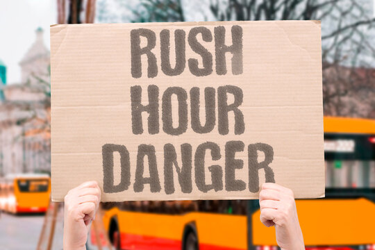 "Rush hour danger" Peak commute times create crushing crowds where falls, shoves, and theft flourish undetected. TRANSIT. CRIME. CROWDS. CHAOS. VULNERABILITY.