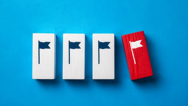 Red flag warning indicating relationship problems and trust violations.