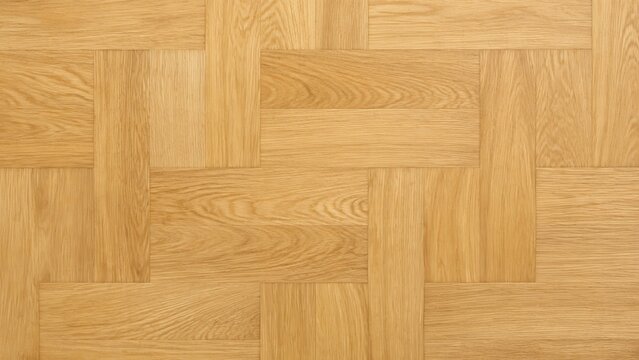 Light oak wood parquet flooring pattern with a seamless rectangular tessellation.