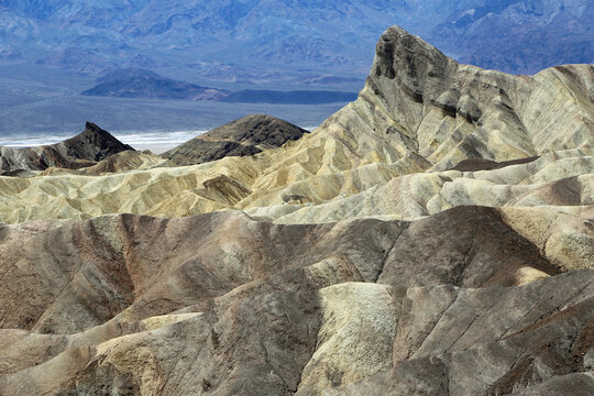 Manly Beacon - Zabriskie Point - Death Valley National Park, California