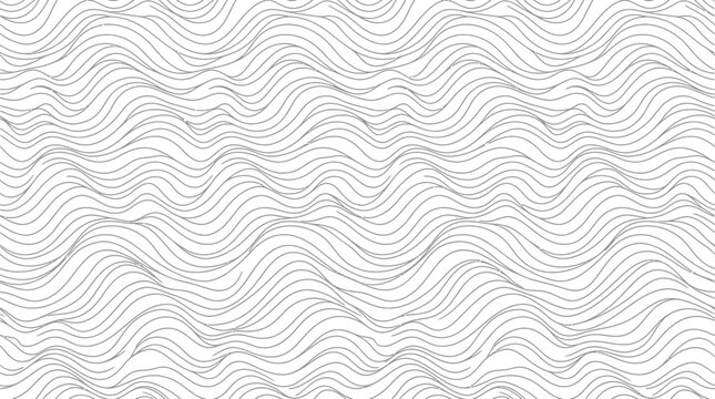 Abstract wavy line pattern