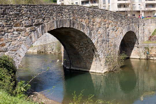 Bridge in Beasain, Gipuzkoa, Basque Country, Spain during the day