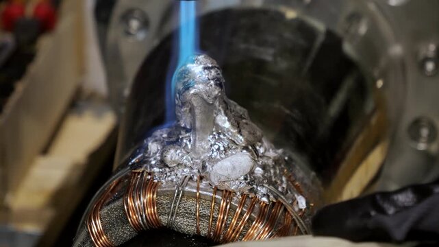 welding with the lead tin electrode