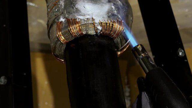welding with the lead tin electrode