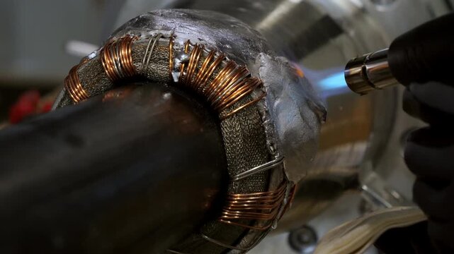 welding with the lead tin electrode