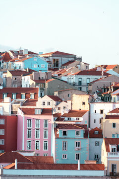 view of the old town of porto portugal