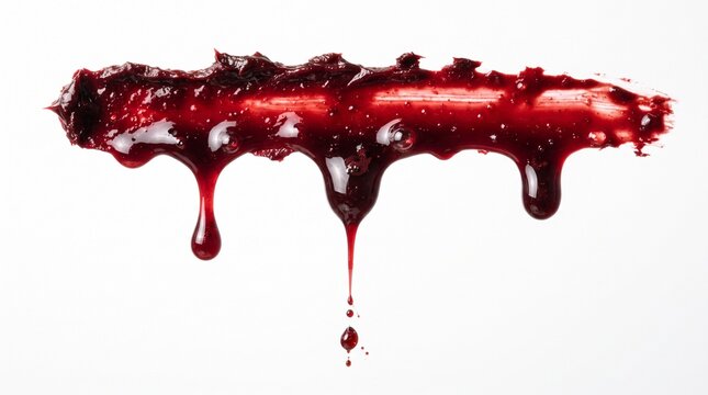 Blood drops cut out