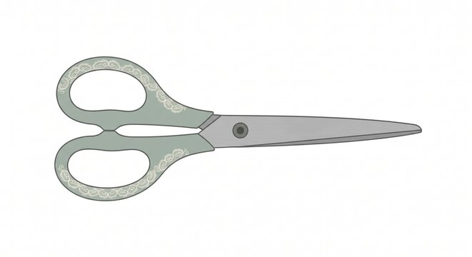scissors isolated on white