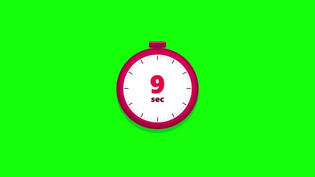 Countdown timer stopwatch for business deadline and corporate efficiency