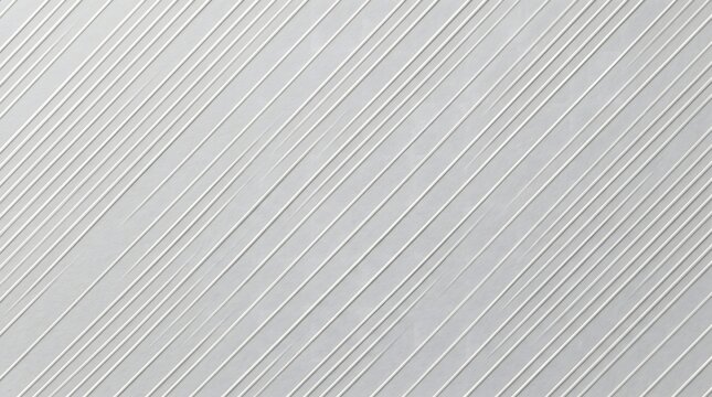 Minimalist white diagonal lines on solid gray background, geometric pattern
