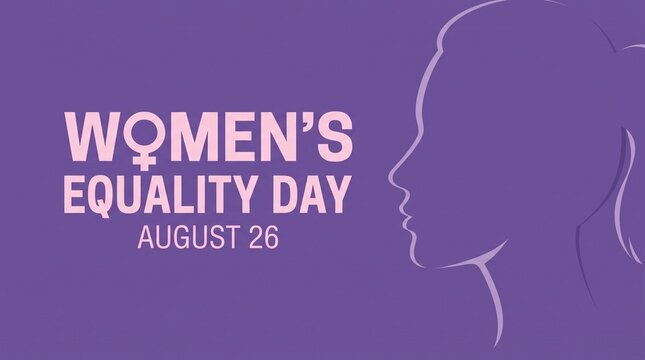 Women's equality day illustration august 26