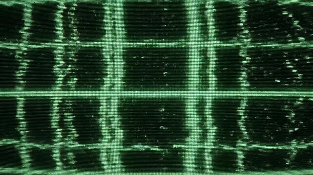 Abstract grainy texture with vertical lines and organic patterns in green